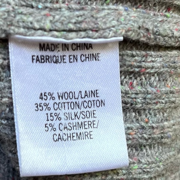 Theory Wool Blend Cardigan Sz M - Picture 6 of 7